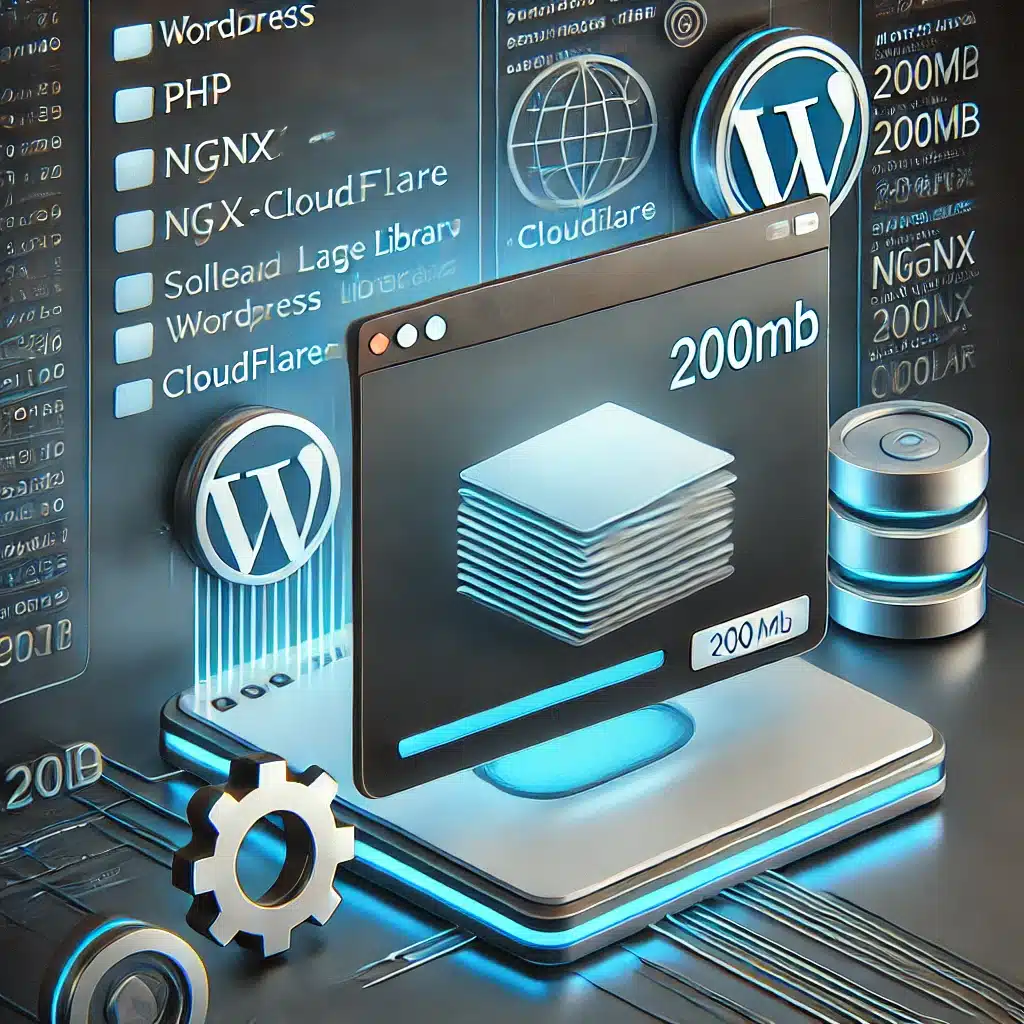 Решение проблемы с загрузкой больших файлов в медиатеку WordPress