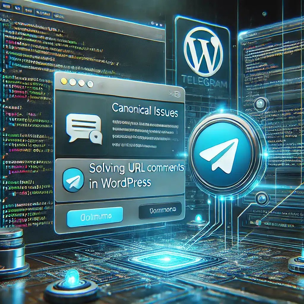 Решение проблемы с комментариями через Telegram в WordPress: настройка канонического URL и подключение скриптов