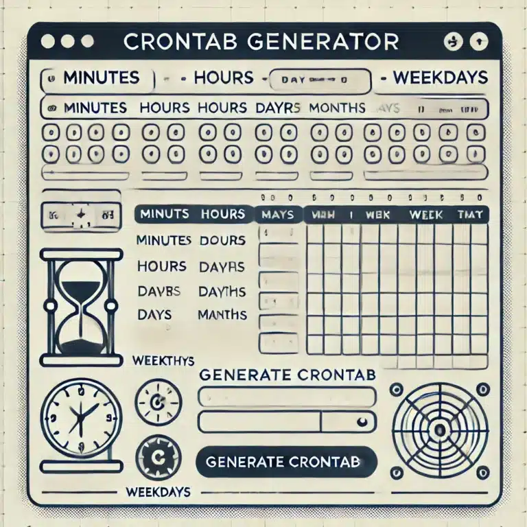 Онлайн-генератор расписаний Crontab