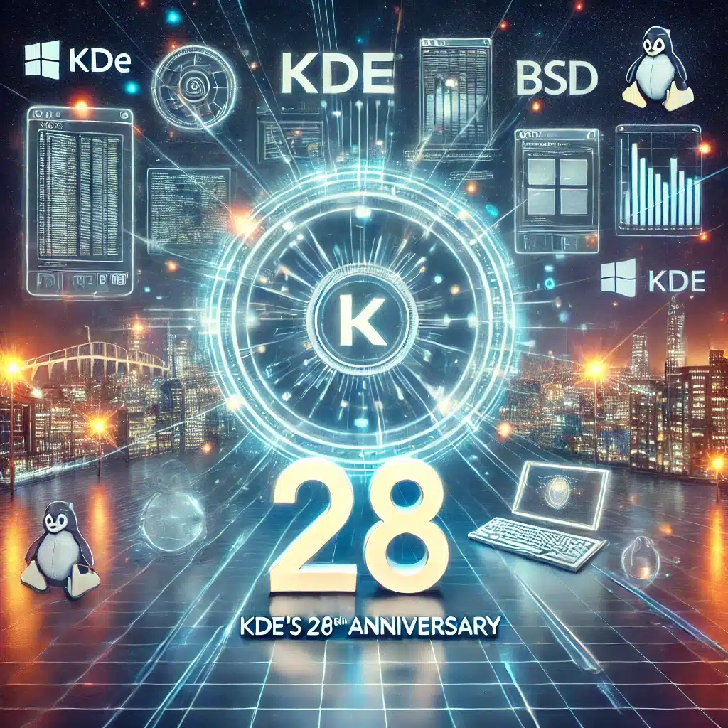 KDE исполнилось 28 лет! Век инноваций и сообществ
