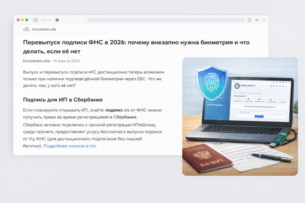 ФНС ЭЦП 2026