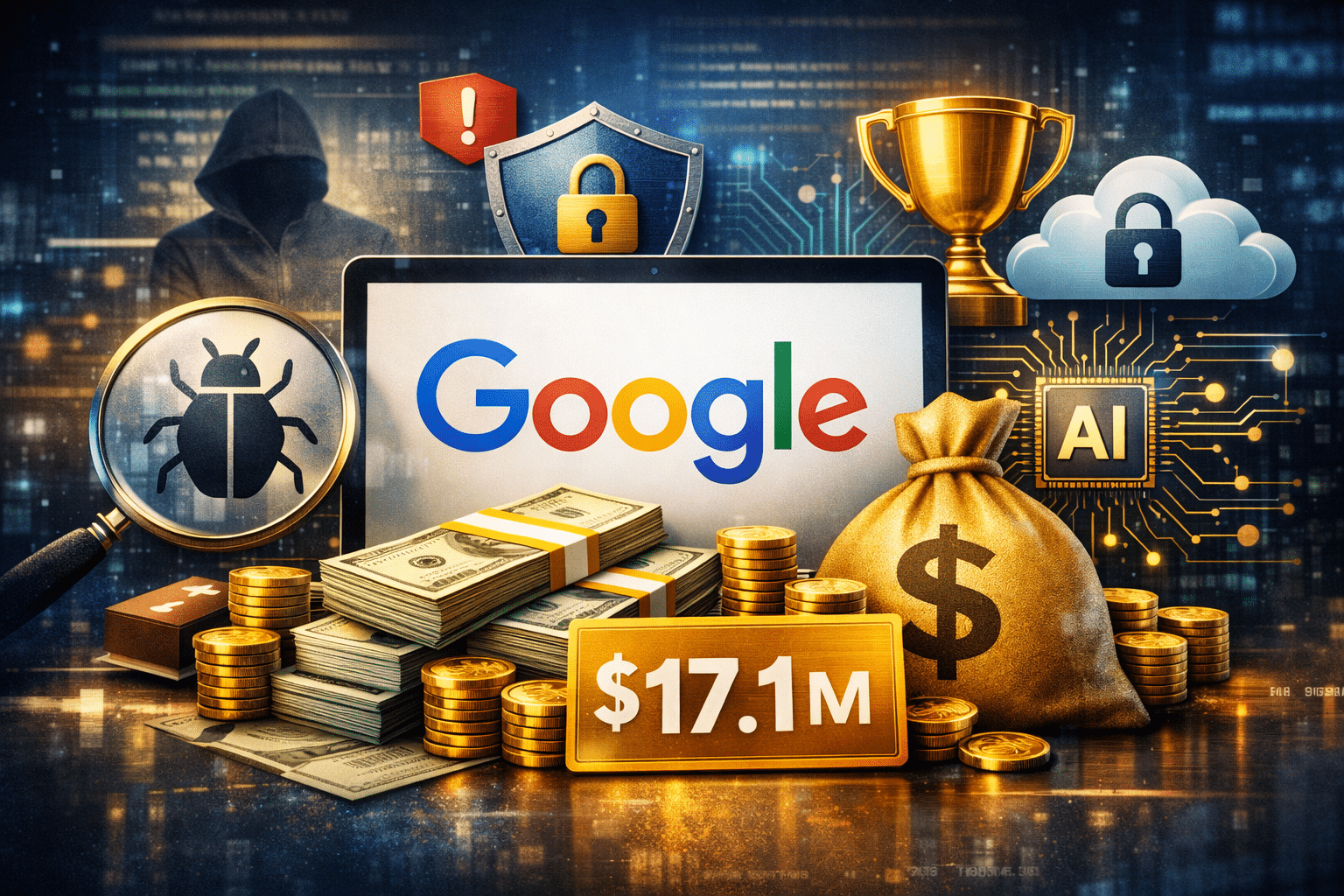 Google заплатил $17,1 млн багхантером за 2025 год: почему это важный сигнал для всей индустрии
