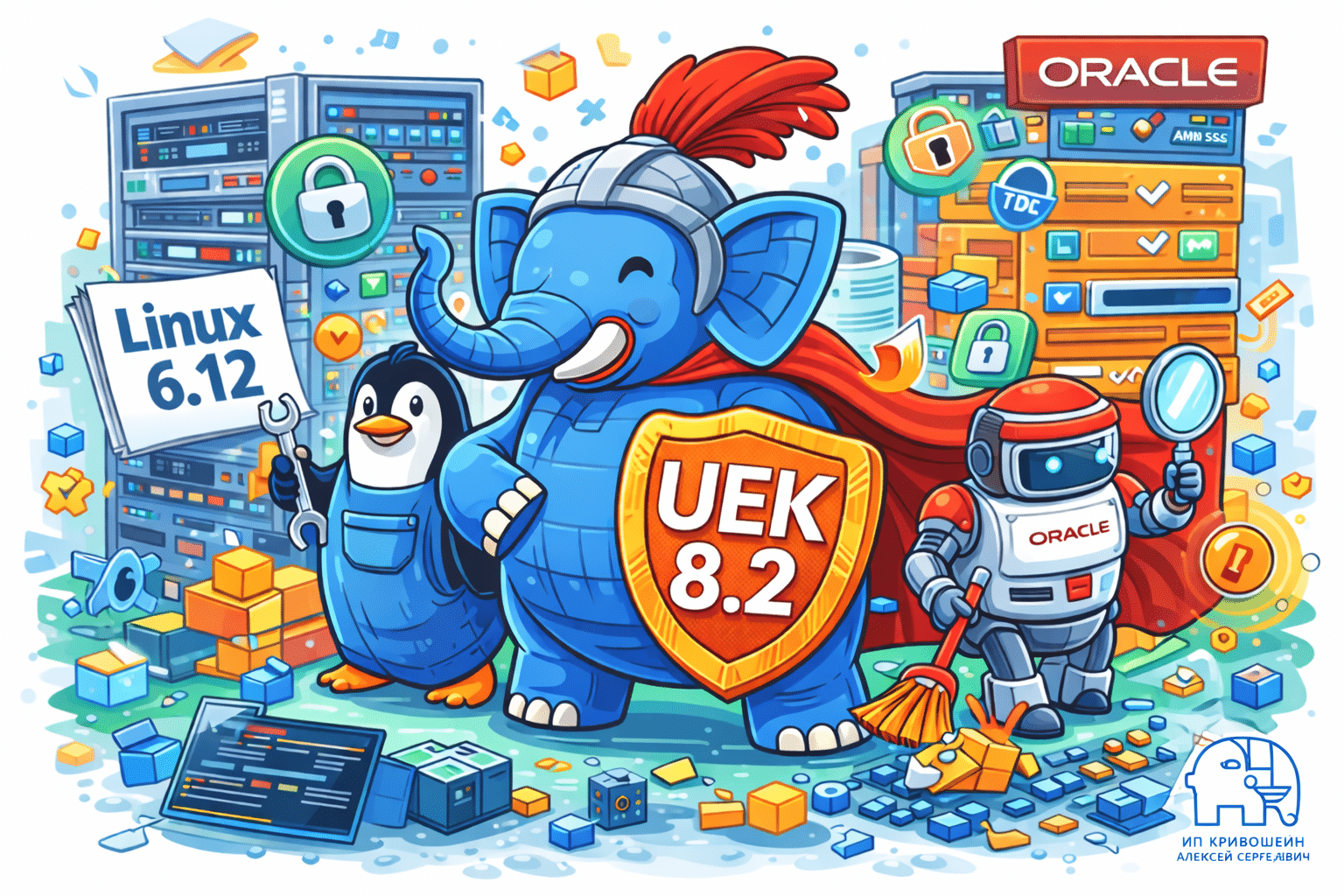Oracle выпустила UEK 8.2: Linux 6.12, confidential computing и XFS online repair