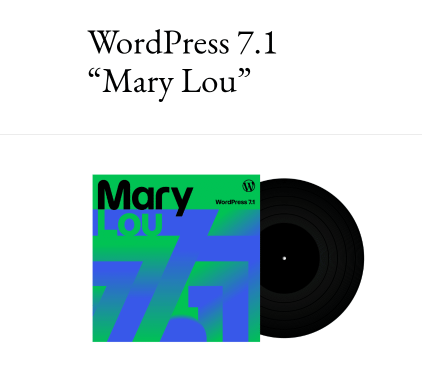WordPress 7.1 «Mary Lou»: адаптивные стили, медиа в браузере и iframe-редактор