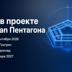 Обложка: Маск в проекте Meridian Пентагона