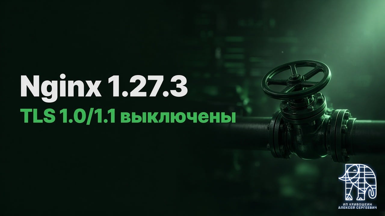 nginx 1.27.3: resolve в upstream и TLS 1.0/1.1 выключены по умолчанию