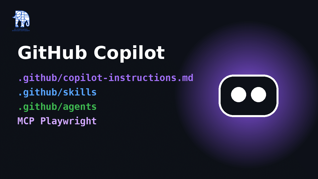 GitHub Copilot: инструкции, skills, агенты и MCP Playwright