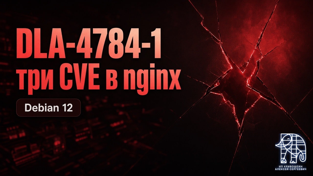 DLA-4784-1: три CVE в nginx на Debian 12 bookworm