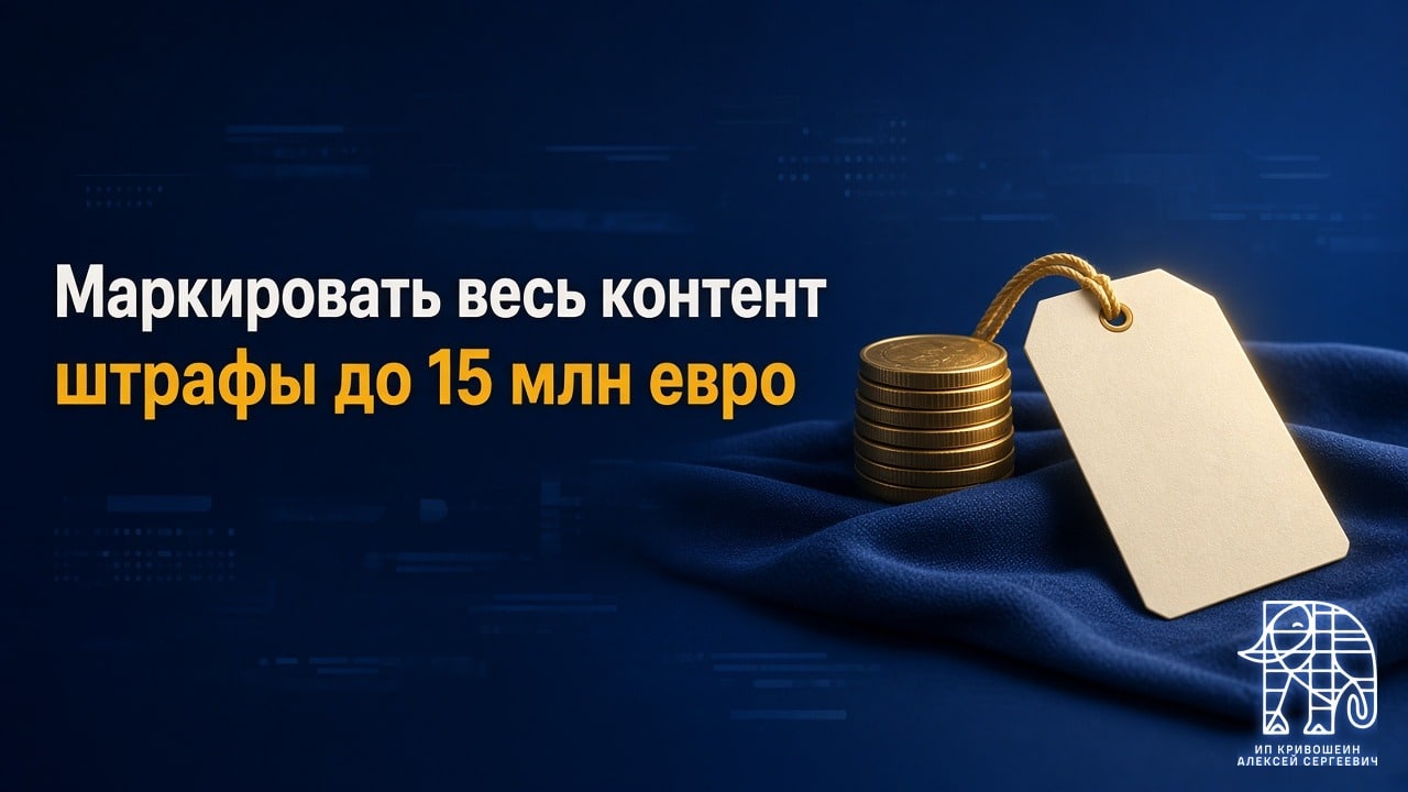 ЕС обязал маркировать весь контент, созданный ИИ: штрафы до 15 млн евро