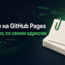 Резюме на GitHub Pages: бесплатно, со своим адресом и историей правок