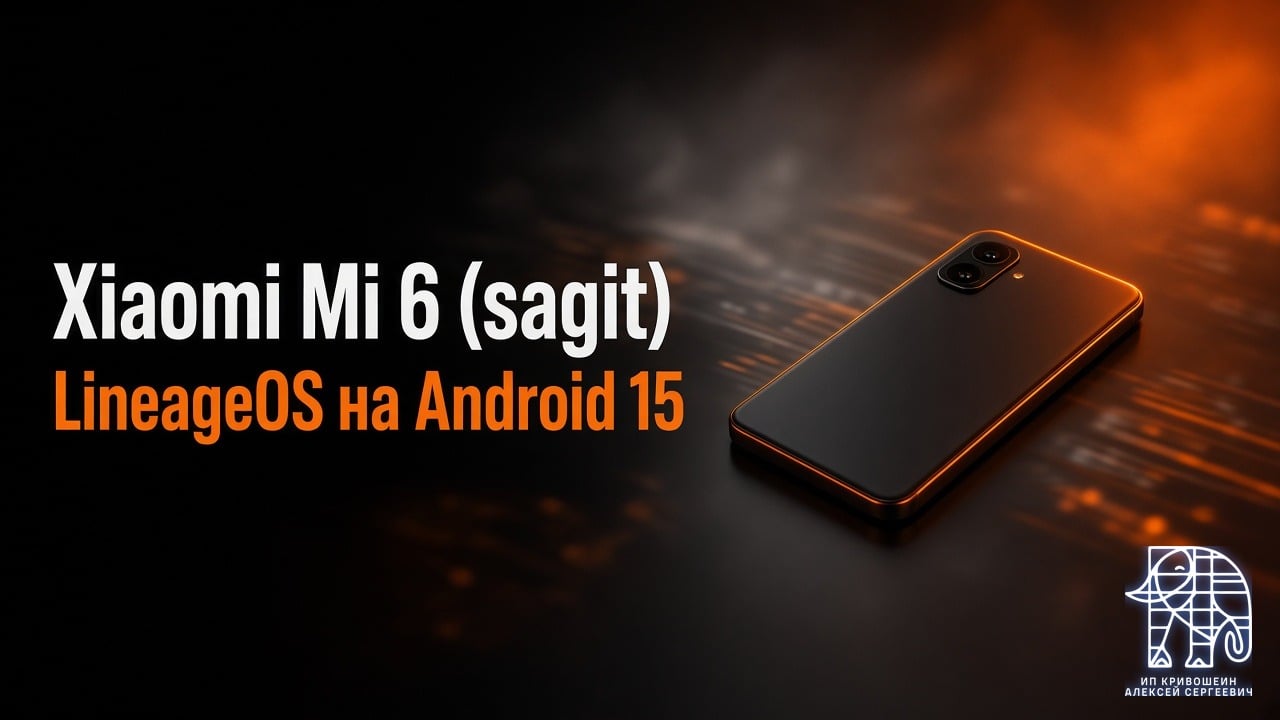 Xiaomi Mi 6 (sagit): установка LineageOS на Android 15 через TWRP и официальным способом