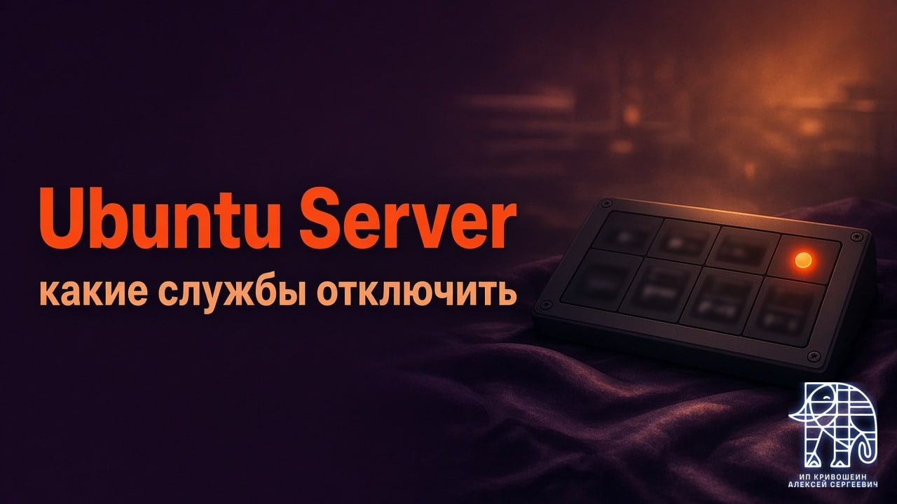 Ubuntu Server на VPS: какие службы отключить и как не потерять доступ