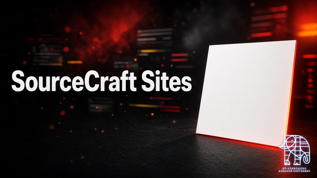 Как я развернул статический сайт-визитку в SourceCraft Sites и зачем мне это было нужно
