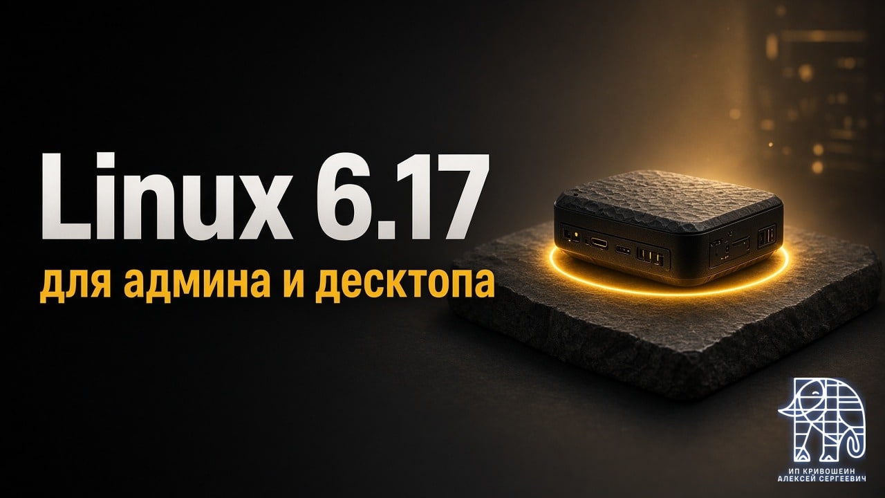 Linux 6.17: что нового для админа и десктопа