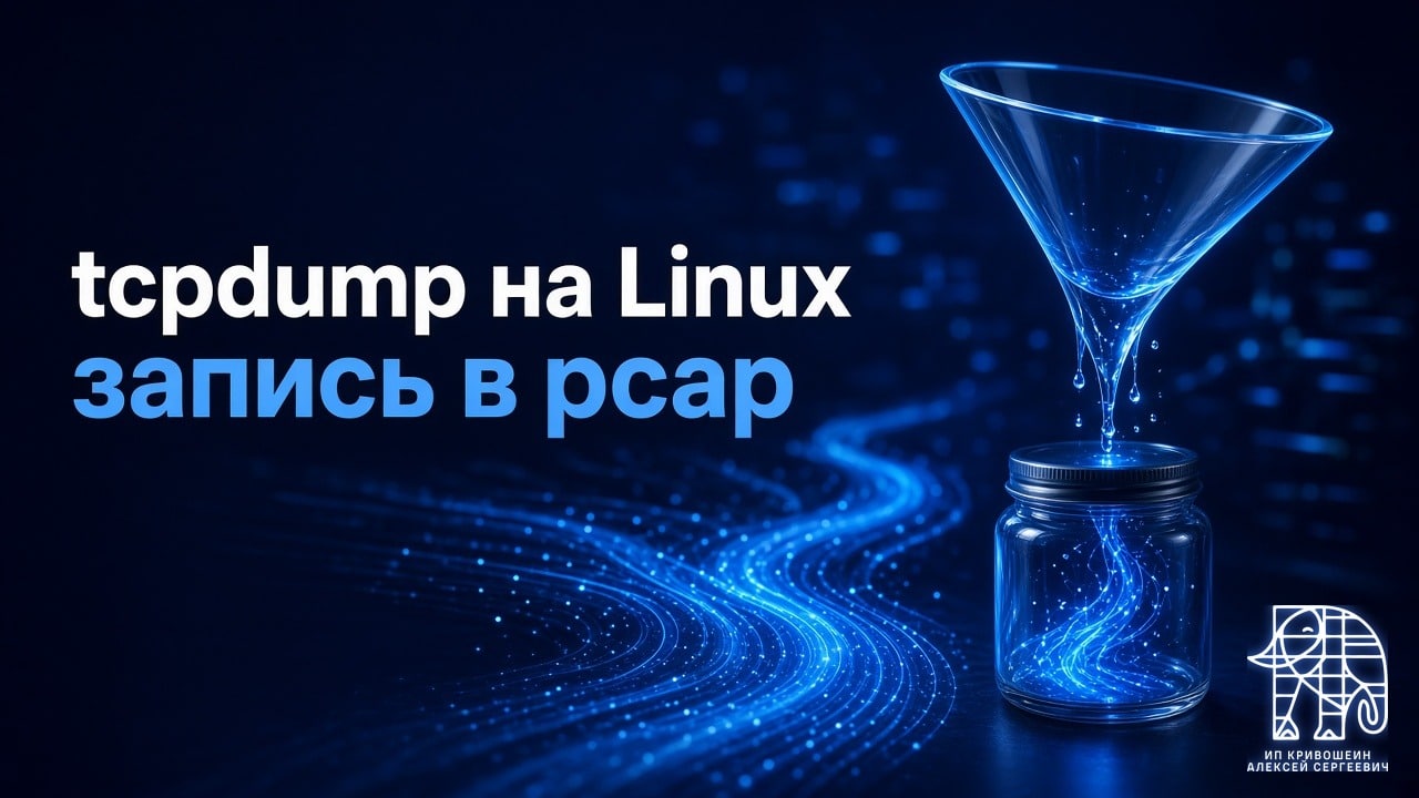 tcpdump на Linux: фильтры, запись в pcap и диагностика сети