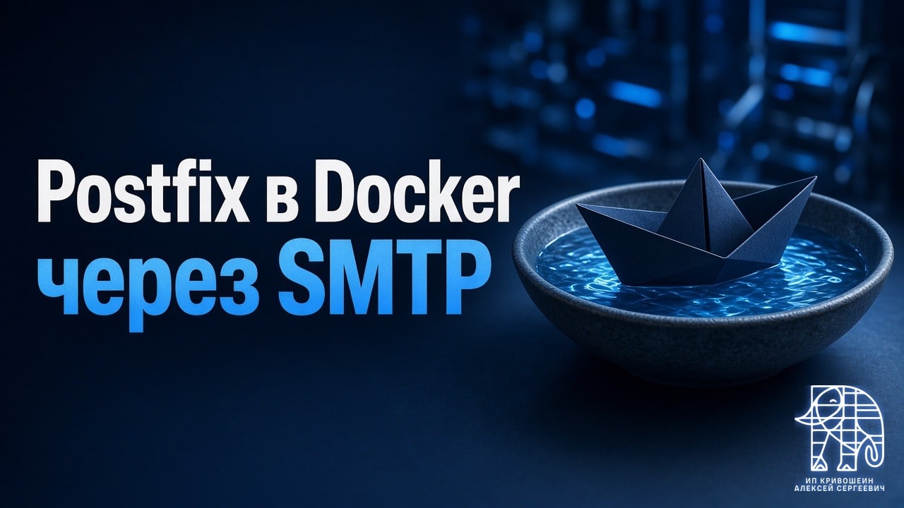Postfix в Docker: отправка почты через SMTP провайдера