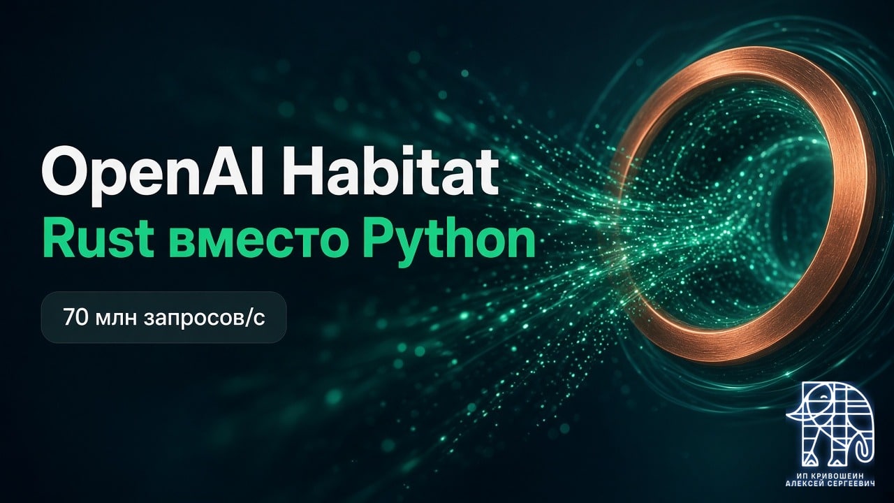 OpenAI Habitat: 70 млн запросов/с и Rust вместо Python