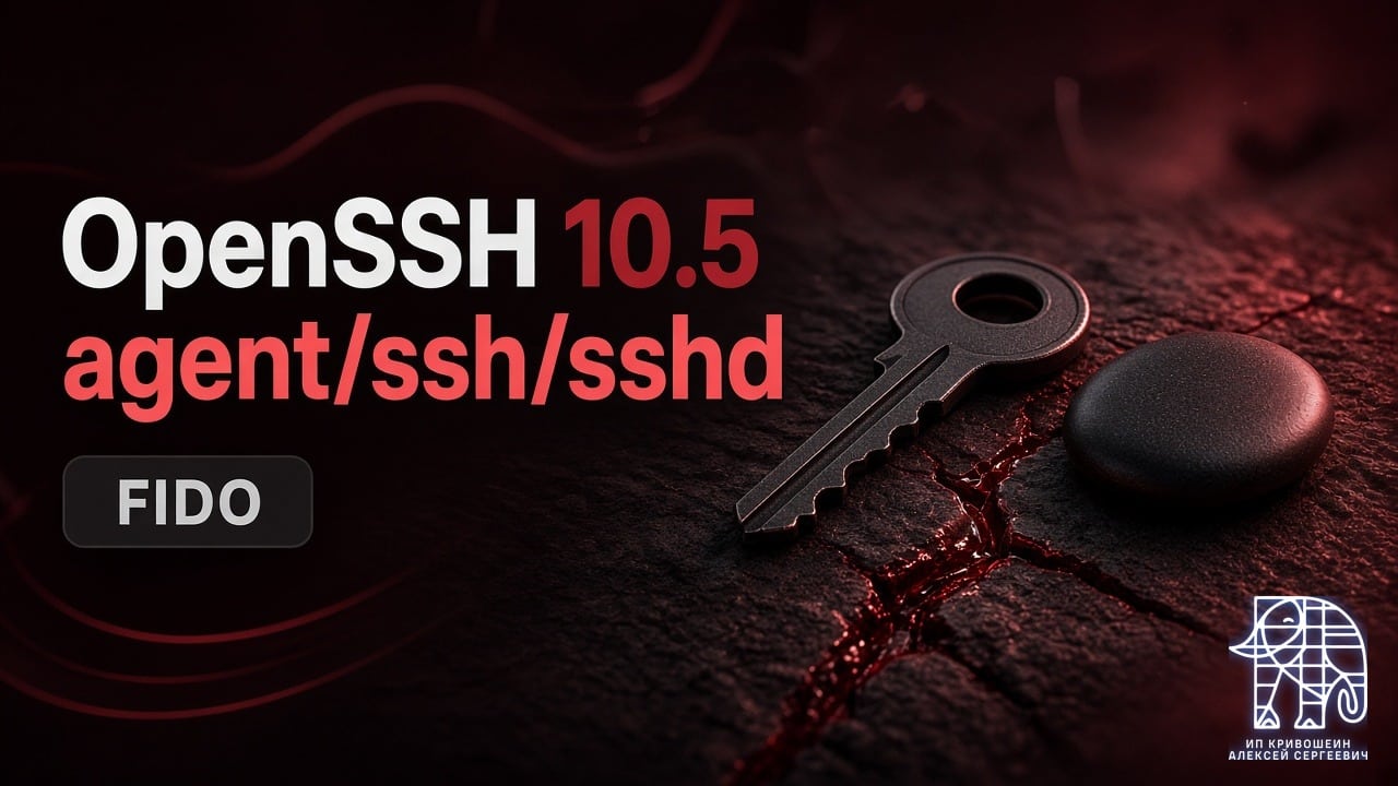 OpenSSH 10.5: security-фиксы agent/ssh/sshd, FIDO и ssh -Z