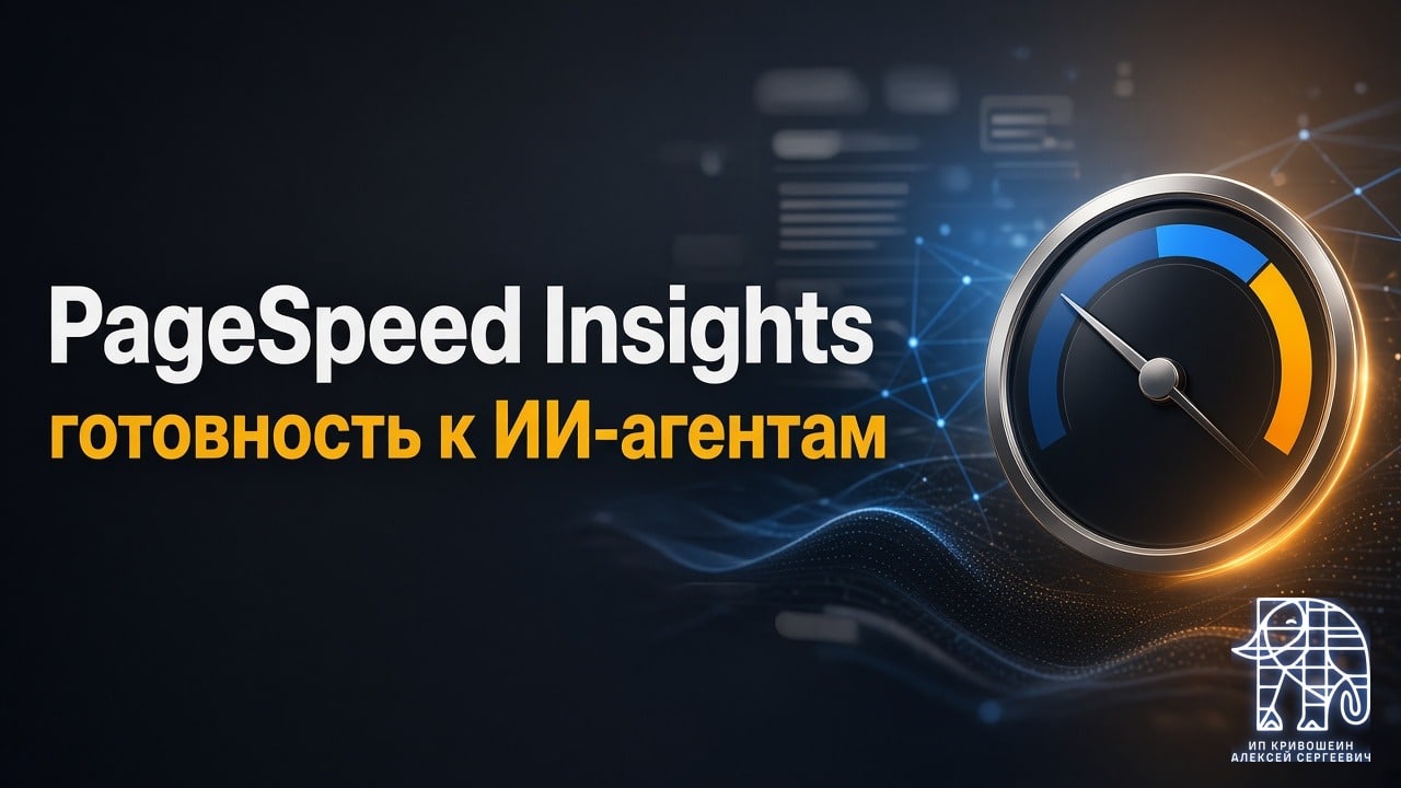 PageSpeed Insights добавил «Агентный просмотр»: сайты теперь проверяют на готовность к ИИ-агентам