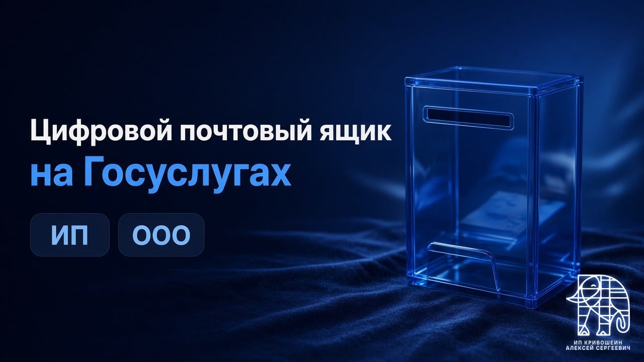 Платный цифровой почтовый ящик на Госуслугах для ИП и ООО