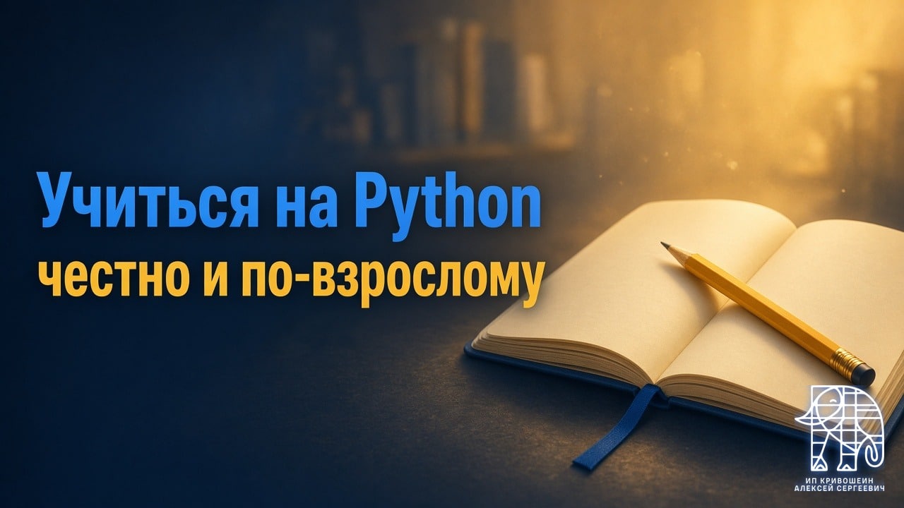 Почему я пошёл учиться на Python: честно и по-взрослому