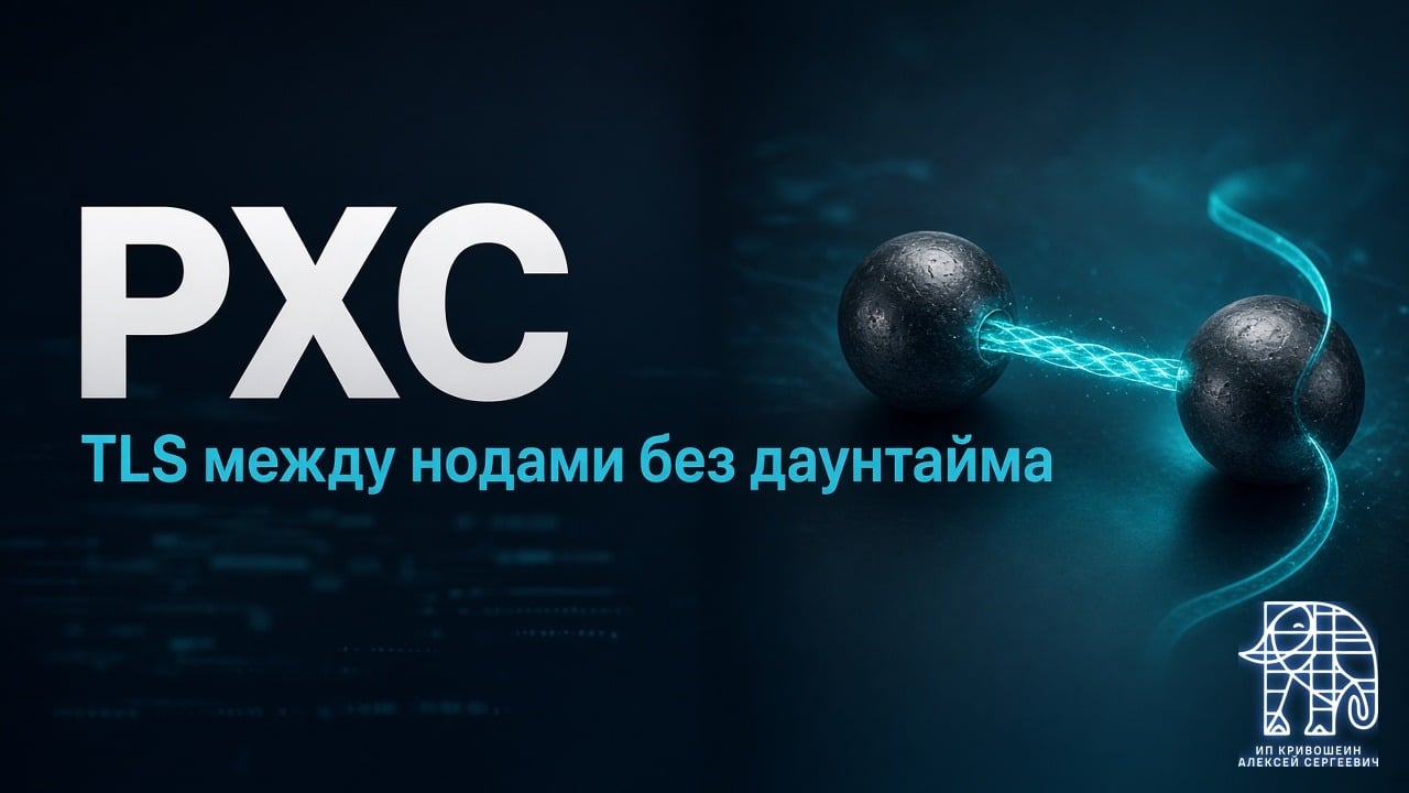 PXC: TLS между нодами без даунтайма