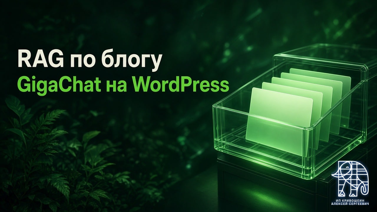 RAG по блогу: демо AI-базы знаний с GigaChat на WordPress