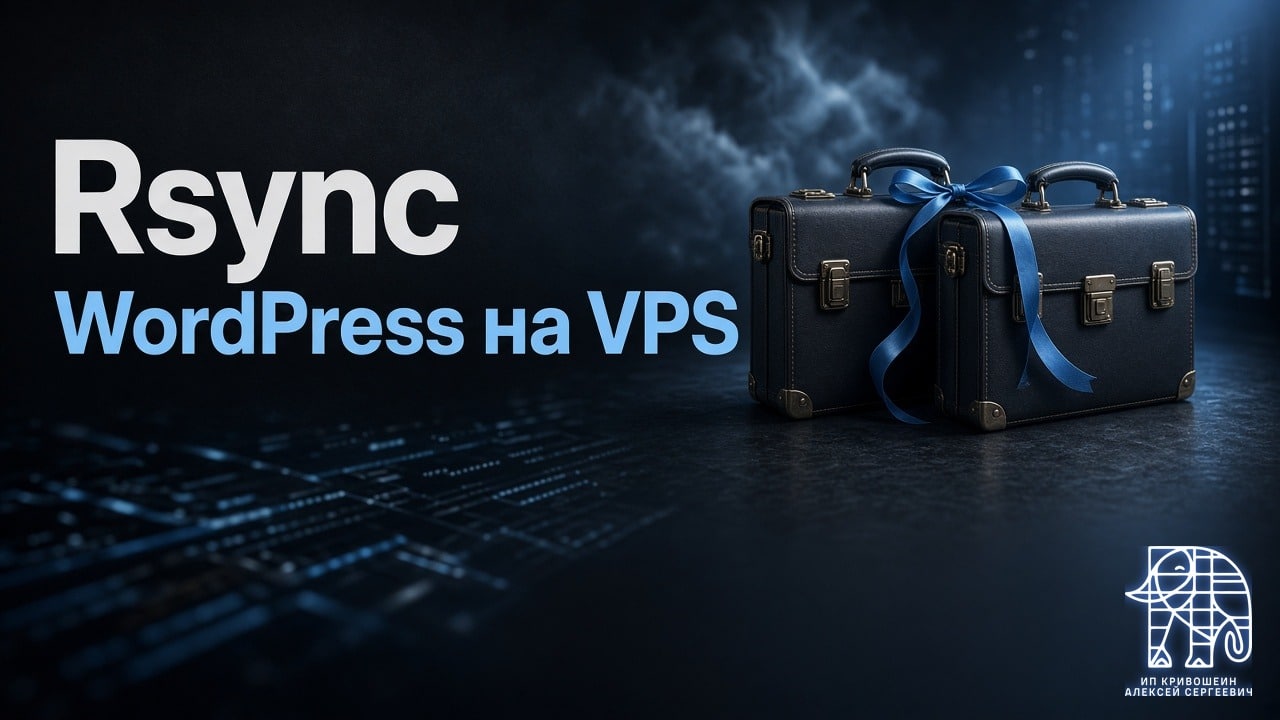 rsync: бэкапы, переезд и деплой WordPress на VPS