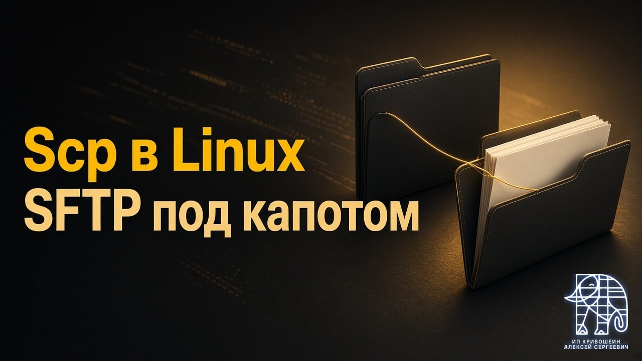 Как копировать файлы командой scp в Linux: синтаксис, примеры и SFTP под капотом