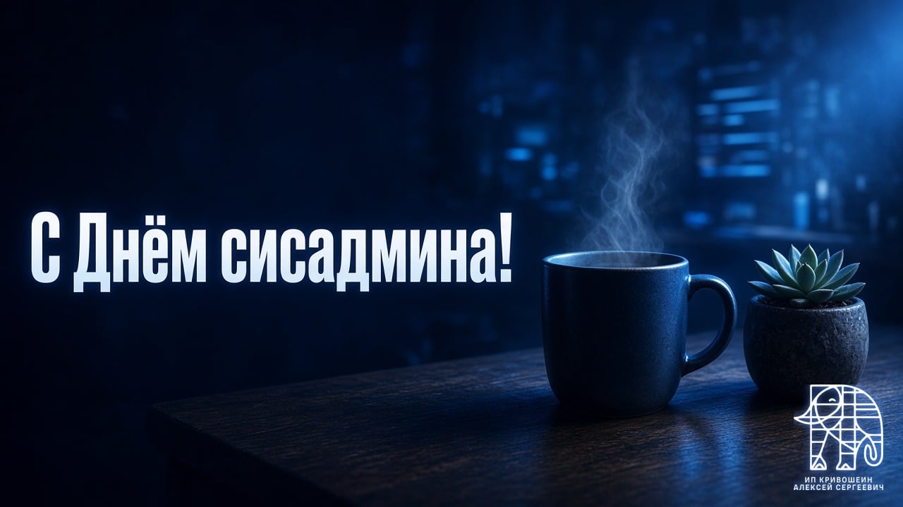 С Днём сисадмина!