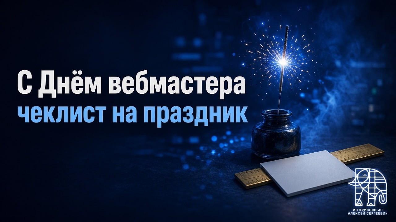 С Днём вебмастера: поздравление и чеклист на праздник