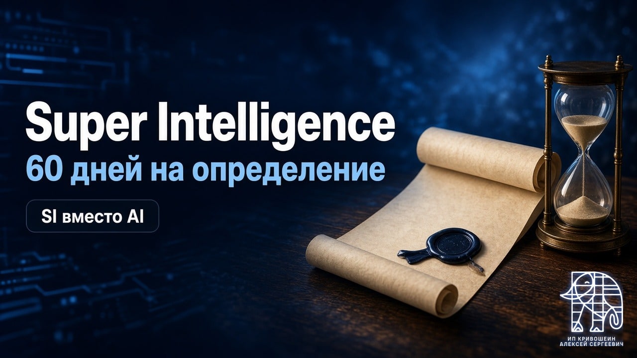 Указ Трампа о Super Intelligence: SI вместо AI и 60 дней на определение