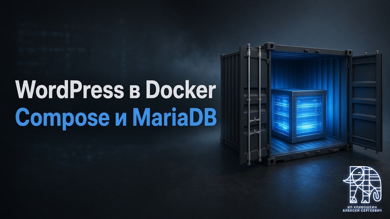 WordPress в Docker на Ubuntu в 2026 году: установка с Compose и MariaDB
