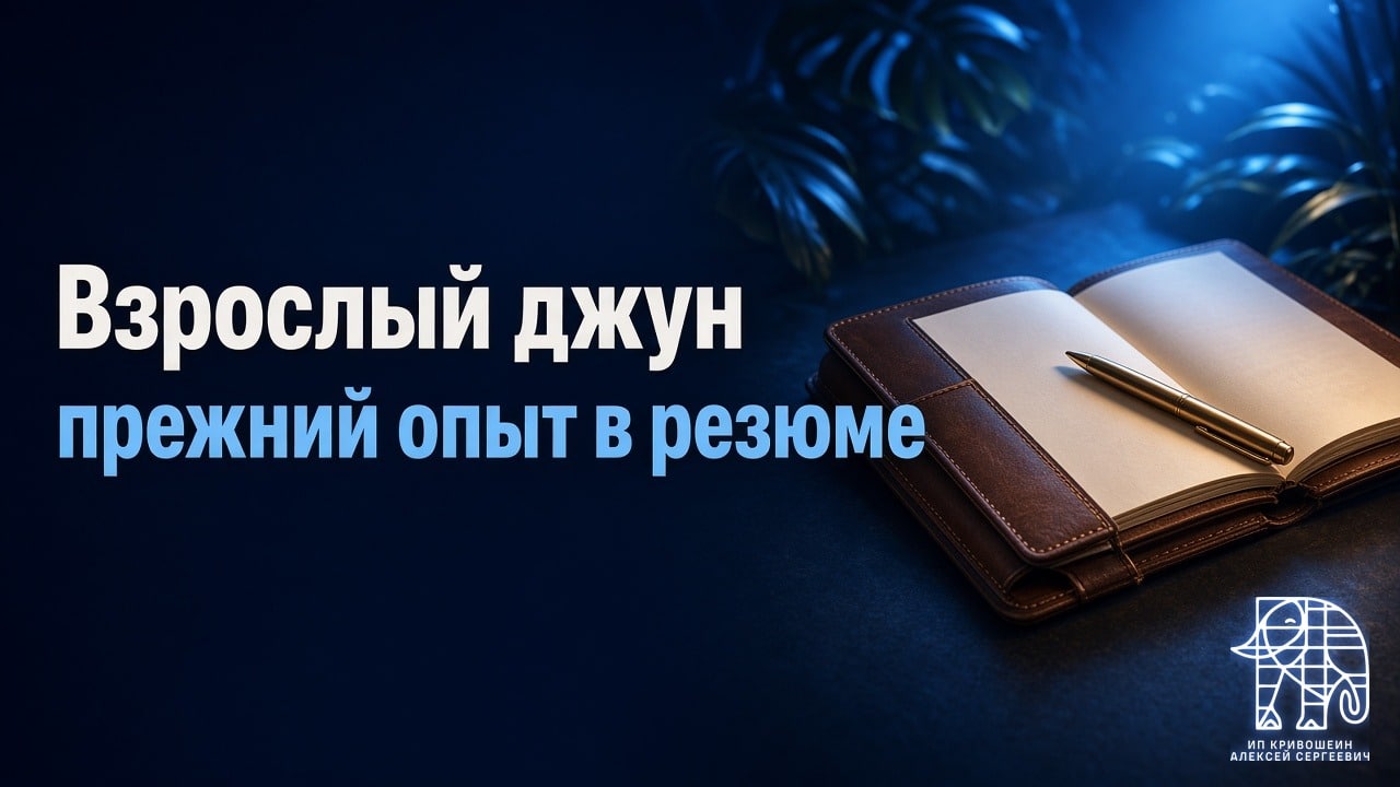 Взрослый джун: как показать прежний опыт в резюме и не начинать с нуля