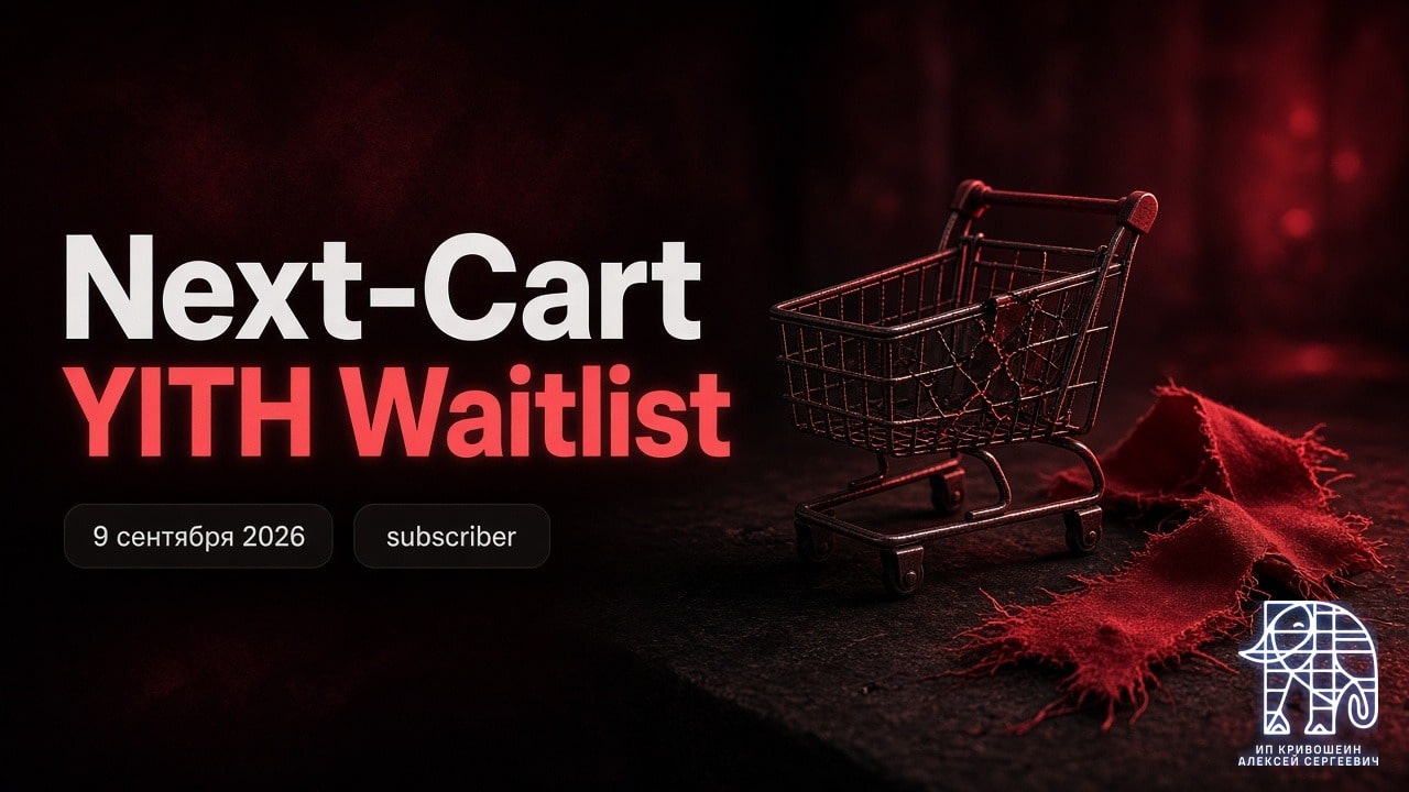 WordPress, 9 сентября 2026: захват без логина в Next-Cart и из subscriber в админа в YITH Waitlist