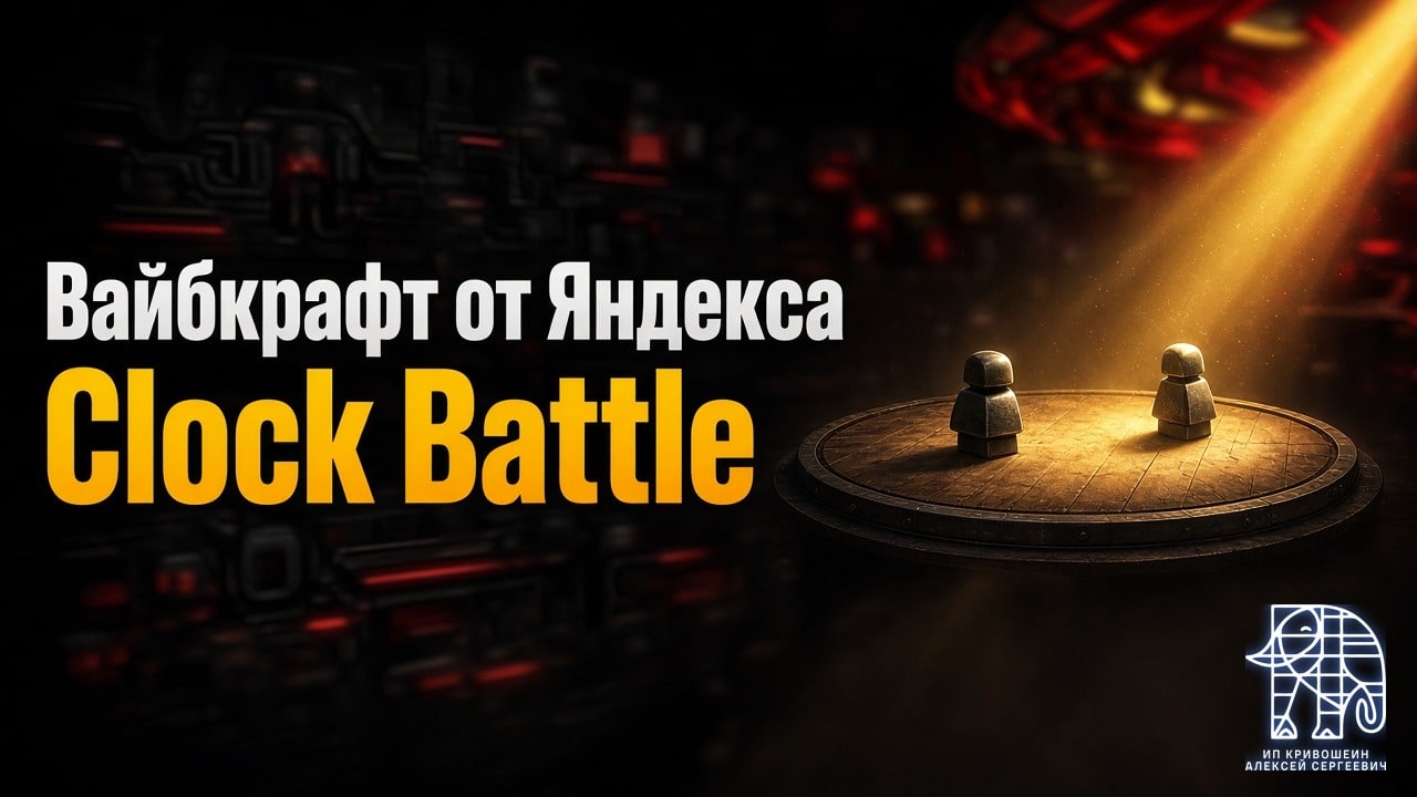 Я попробовал Вайбкрафт от Яндекса: навайбкодил Clock Battle и понял, где тут польза